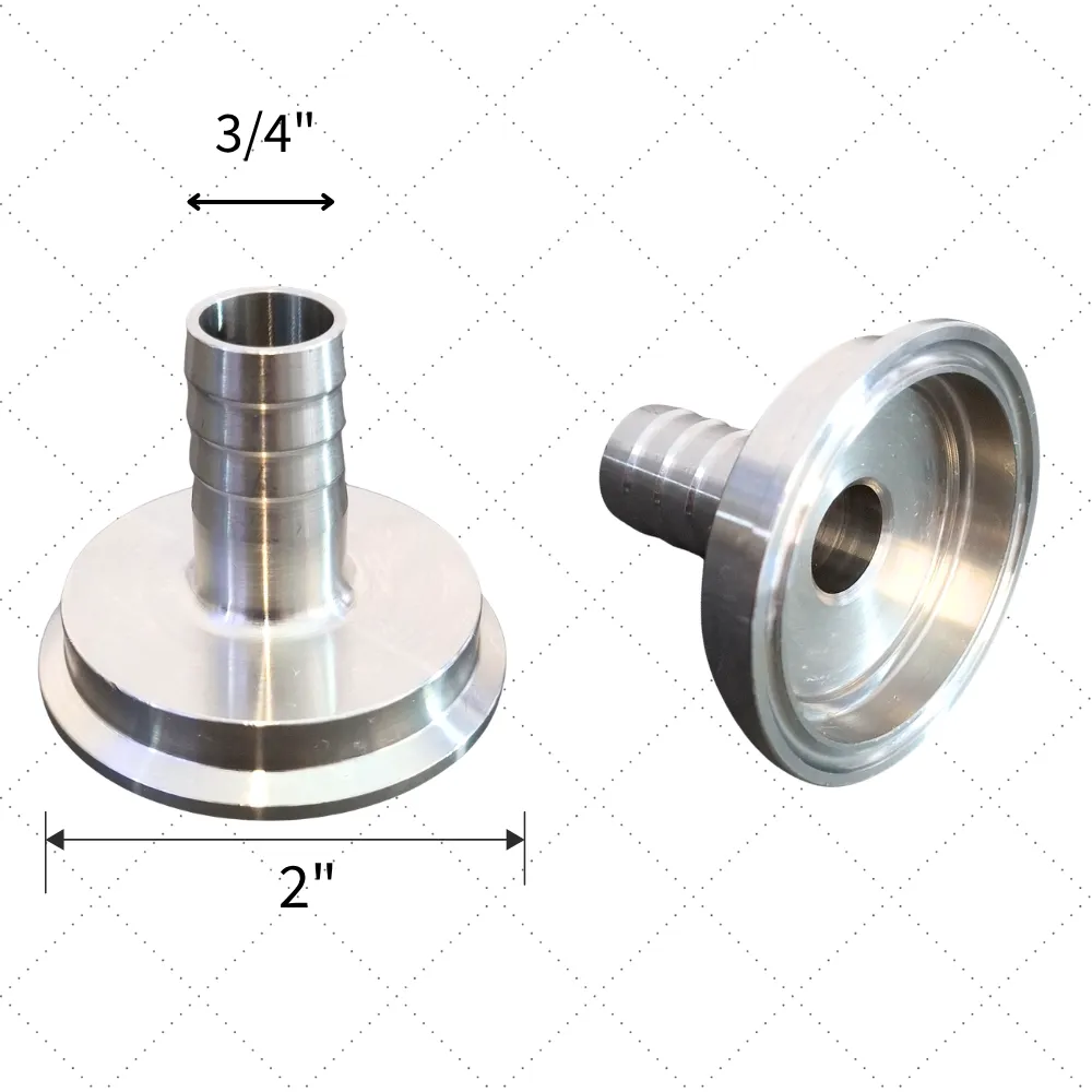 [R1138] Flanch 2" para manguera 3/4 (for DYF Series)