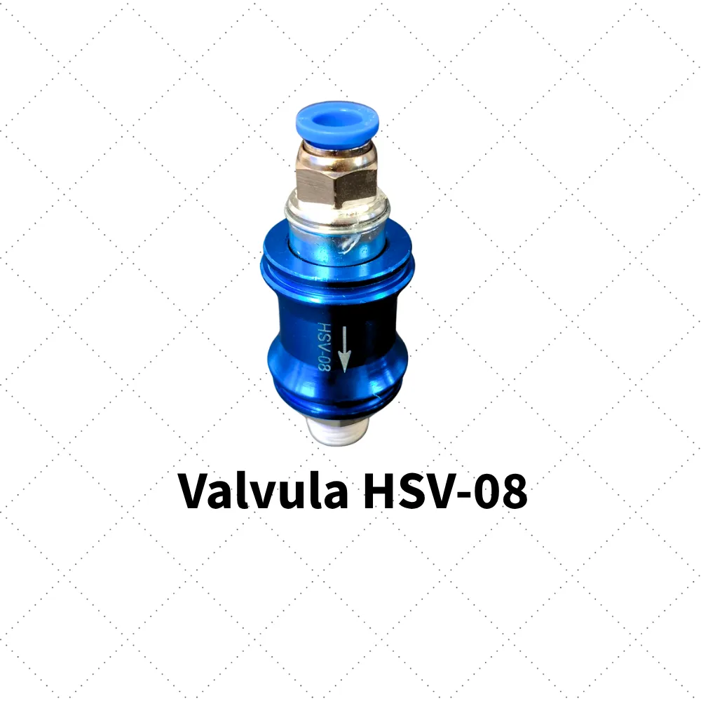 [R1175] Valvula deslisamiento Manual para aire (llave de paso) 1/4" HSV-08