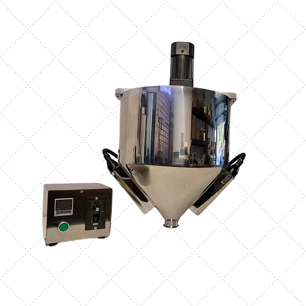 DGF-T+HOT - Tolva conica mezcladora + calentador electrico
