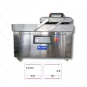 DZ500/2SB - Empacadora Vacío / Piso Doble Campana / Doble barra 600mm - 220V