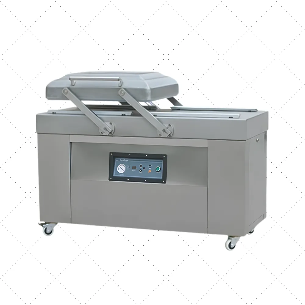 [M1029] DZP600 - Empacadora Vacío / Piso / Doble Campana - Doble barra 600mm - 220V