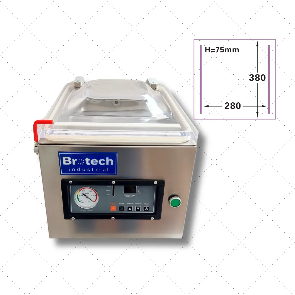 [M1066] VM400TE/B - Empacadora Vacío / Mesa / Doble barra 400mm - 110V
