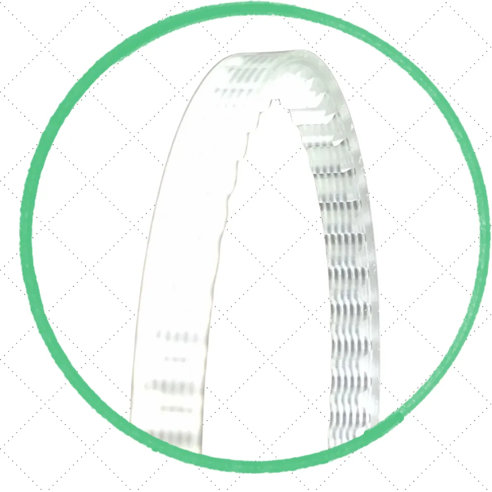 Banda dentada 710x4x6mm 177 dientes (poliuretano transparente reforzado) (for SF-150N/S Up/FPM old-series down)