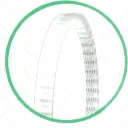 Banda dentada 710x4x6mm 177 dientes (poliuretano transparente reforzado) (for SF-150N/S Up/FPM old-series down)