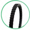 Banda dentada estrillada 600x4x6mm 147 dientes (neopreno-negro) (SF-150 N/S down / FRP-810III down)