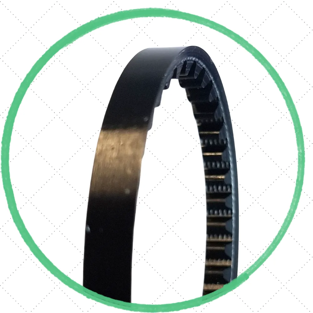 [R1039] kit 2 und. - Banda dentada 428x4x6mm 106 dientes (neopreno-negro reforzado) (for SF-150 Series / FRD-770II)