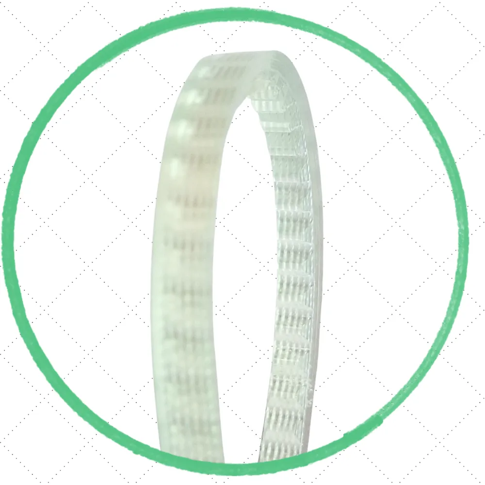 [R1040] kit 2 und. - Banda dentada 428x4x6mm 106 dientes (poliuretano transparente reforzado) (for SF-150 Series / FRD-770II)