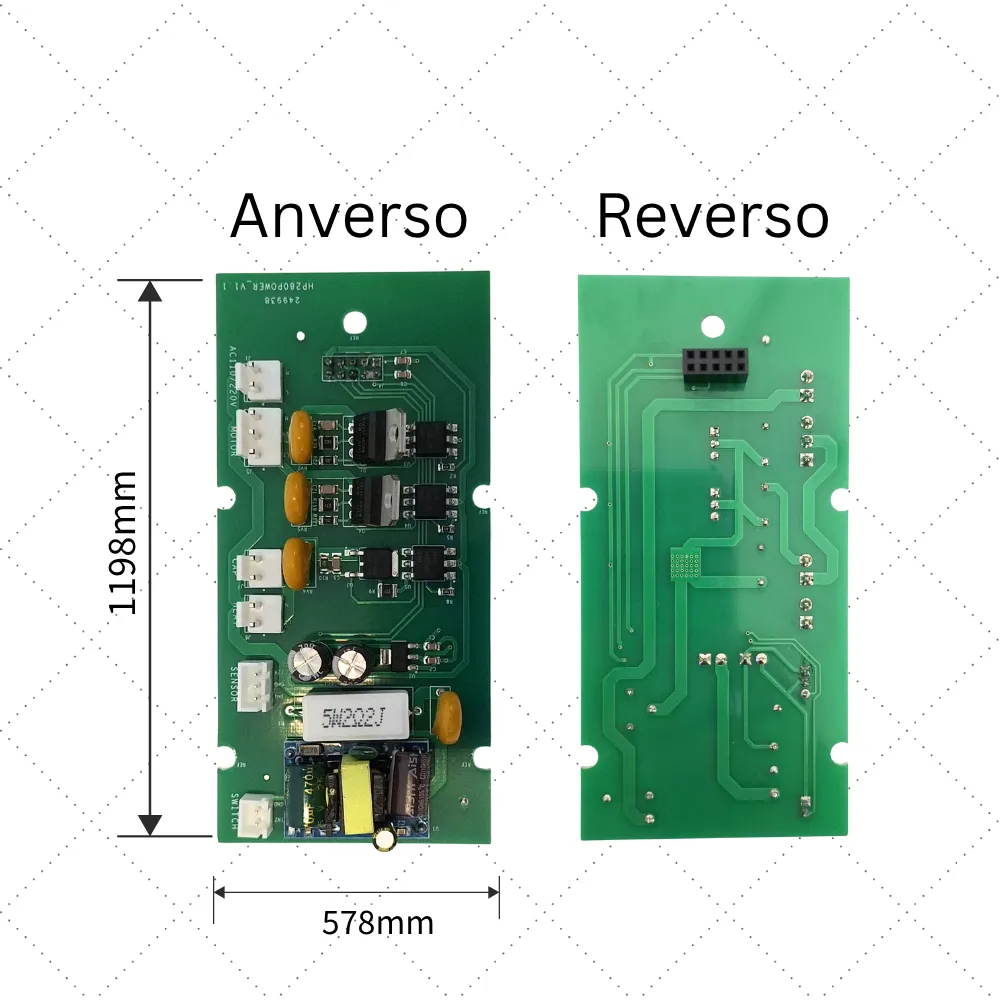 [R1075] PCB Tarjeta controladora central (for HP-280P)