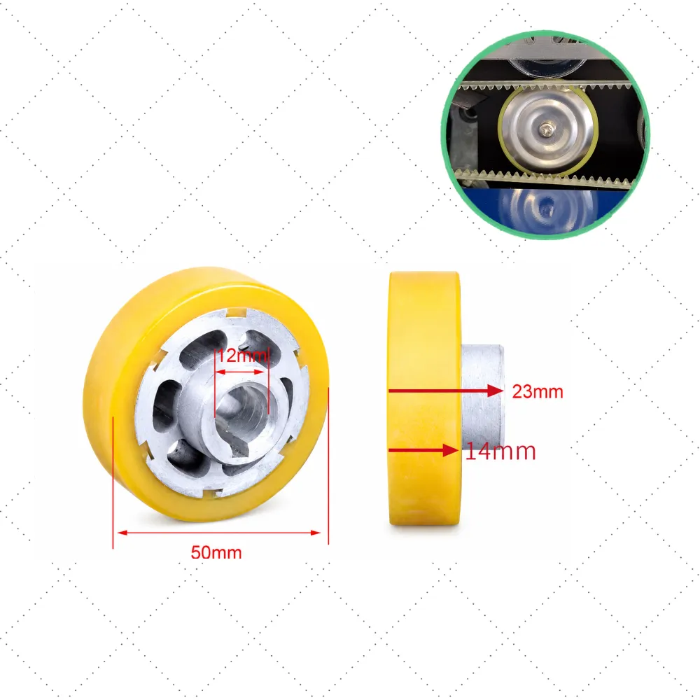[R1095] Rodamiento con seguro - Silicon amarillo para presión de sello