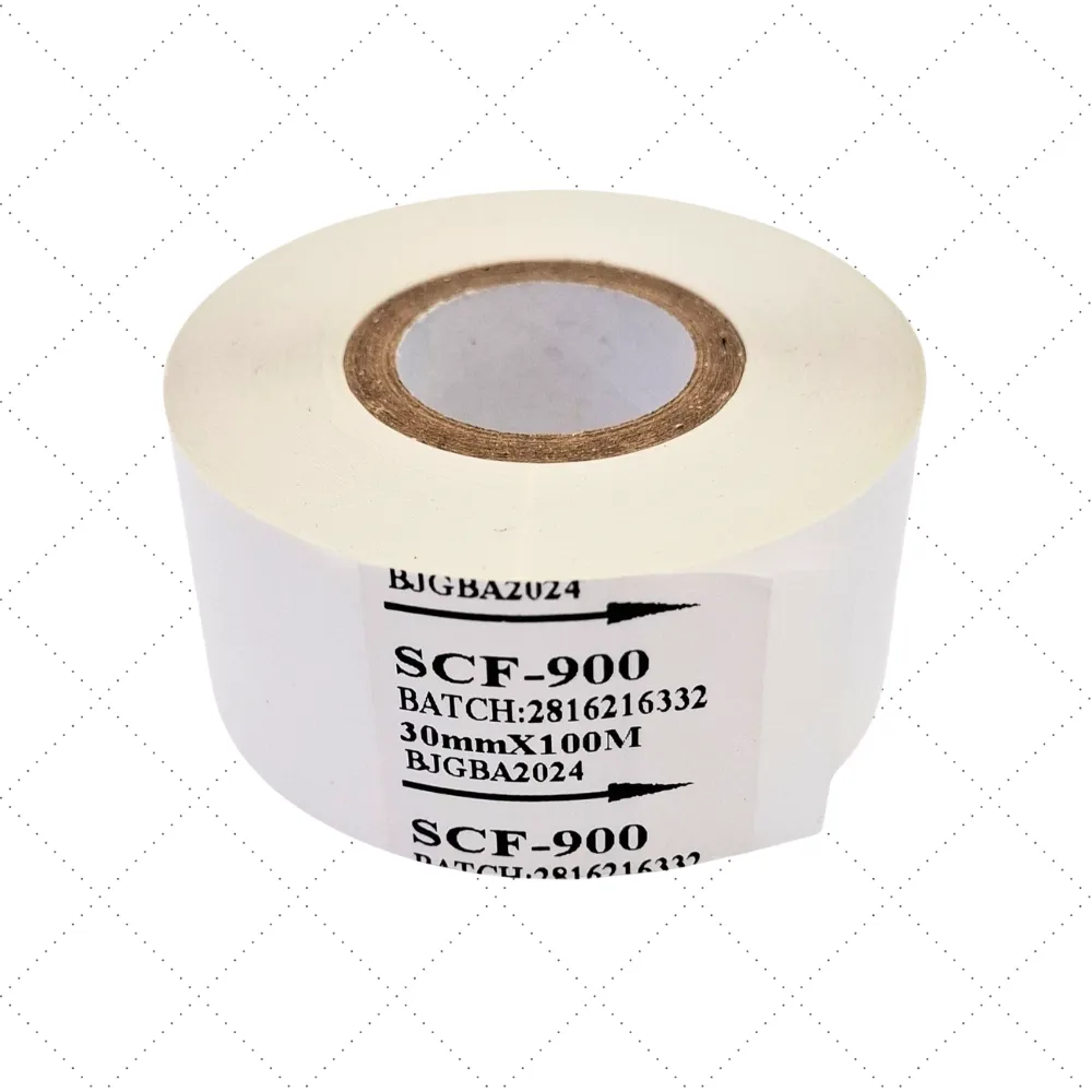 Rollo Cinta Ribbon BLANCO 30mm 100mt Hot Stamp (for HP-280P)