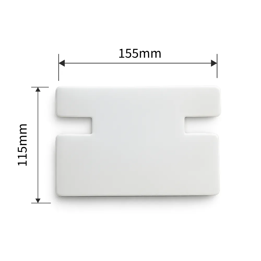[R1127] Mt Barra silicon para selladora de pedal con canales laterales